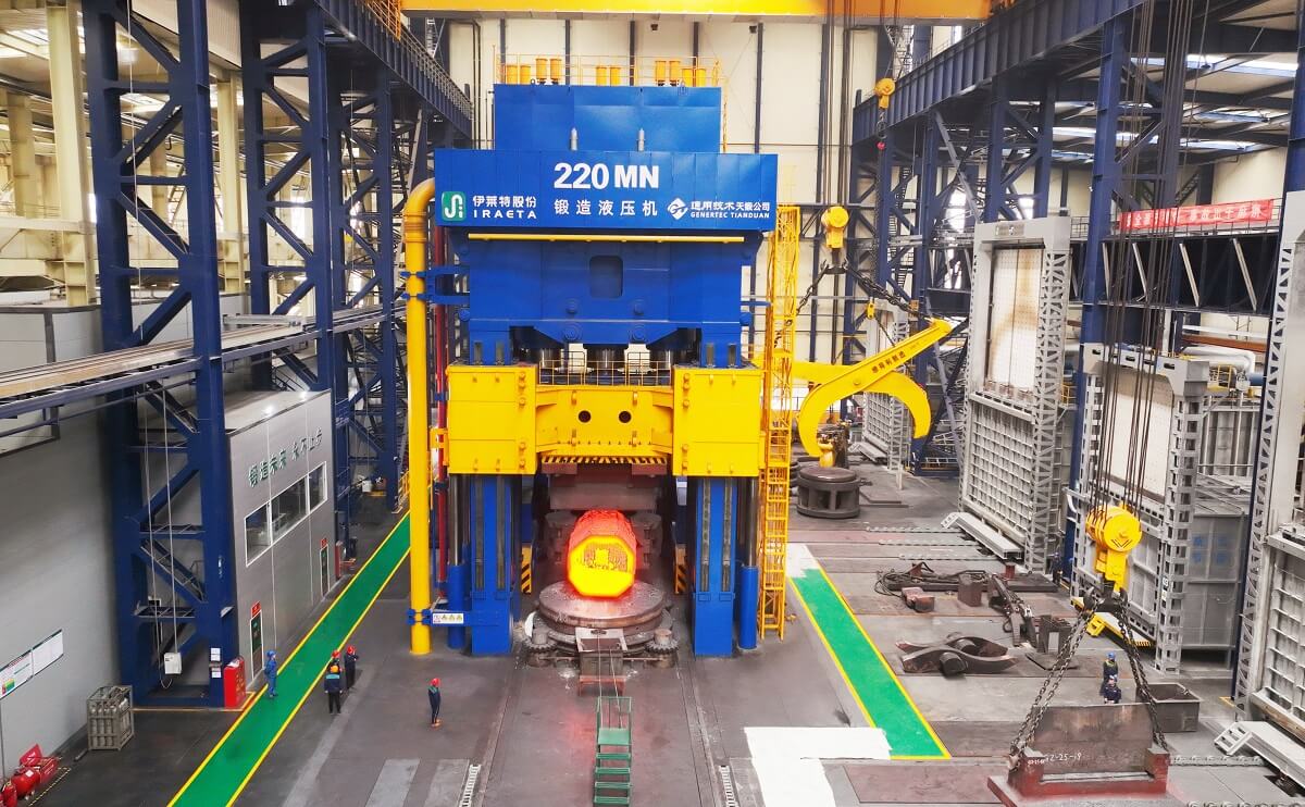 Iraeta’s 22,000-Ton Free Forging Press